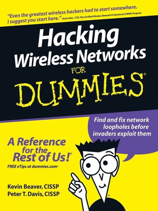 Title details for Hacking Wireless Networks For Dummies by Kevin Beaver - Available